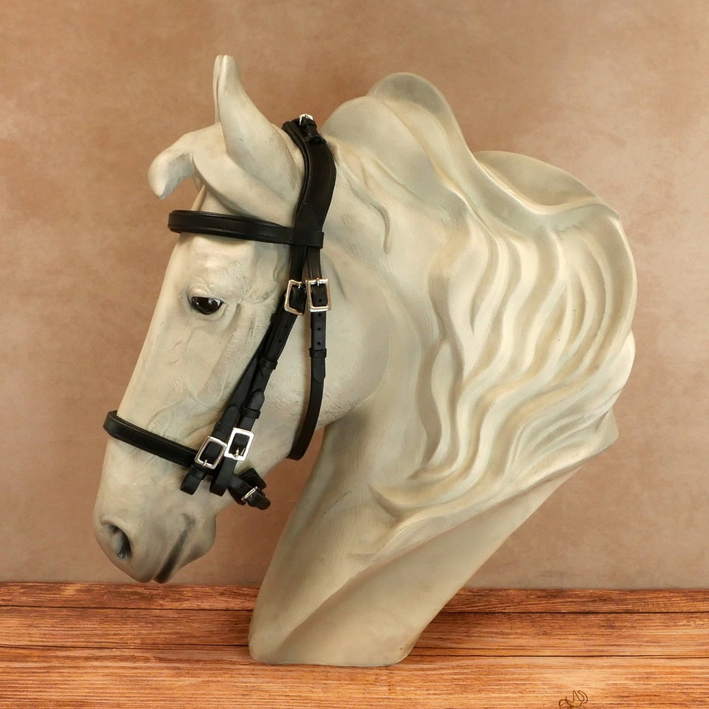 Portuguese Bridle Campo Deluxe with Leather Reins